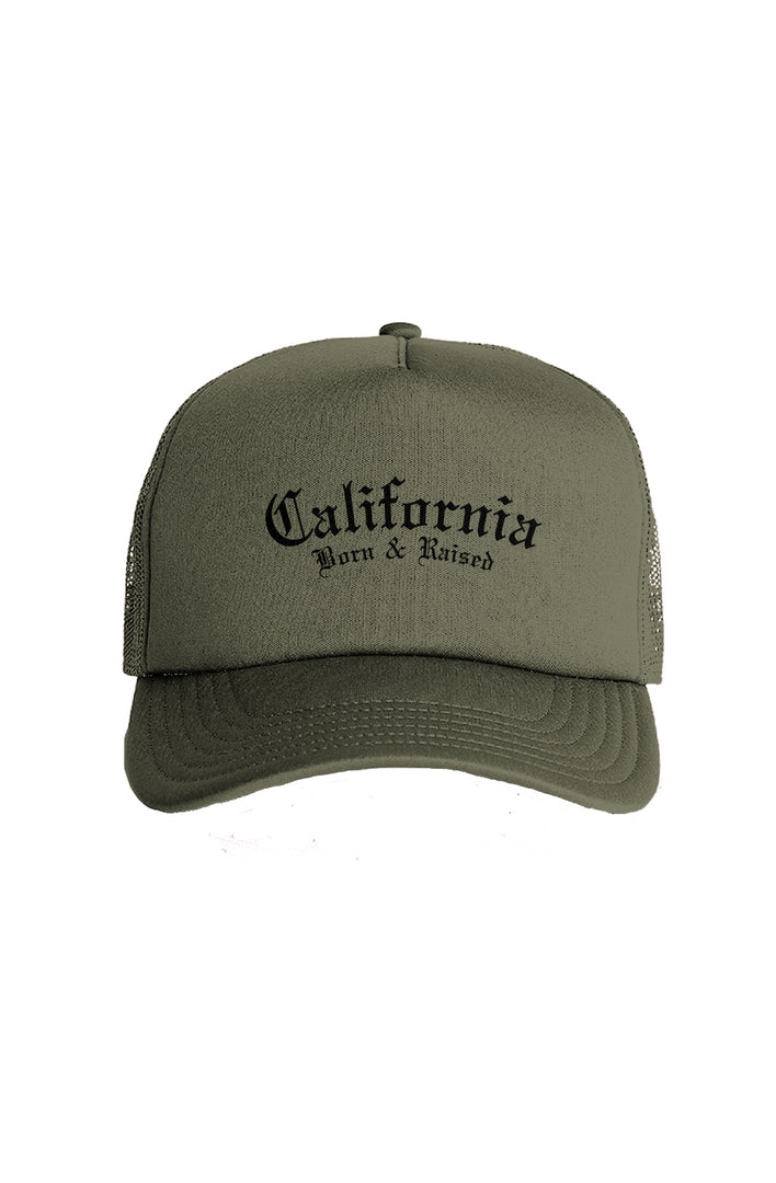 Green FOAM TRUCKER CAP