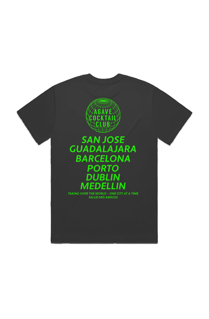 TOTW City HEAVY TEE BLKNGREEN