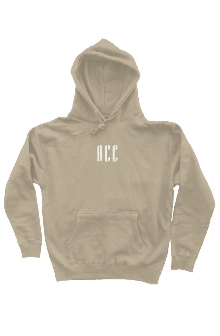 Loco Logos Heavyweight Hoodie Tan