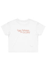 Load image into Gallery viewer, Paloma Street crop tee white
