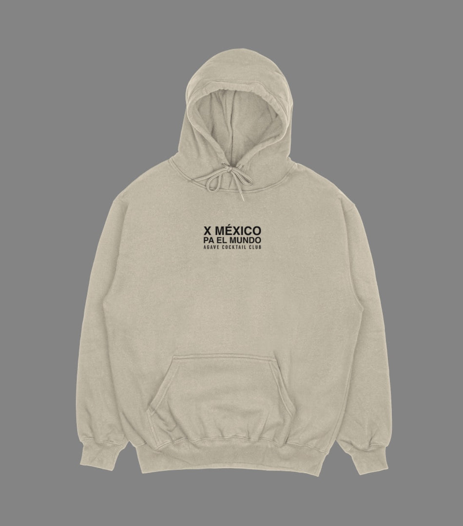 Mexico Hoodie Tan