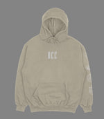 Load image into Gallery viewer, Loco Logos Heavyweight Hoodie Tan
